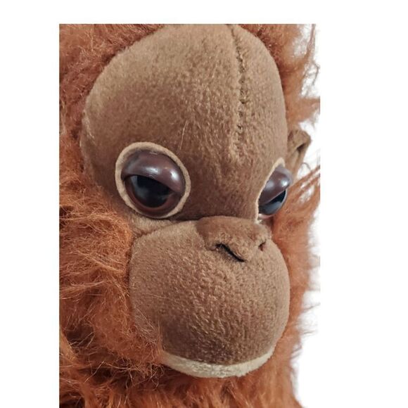Discovery Channel Monkey Ape Chimp Plush Brown Realistic Furry Soft Toy - Picture 5 of 13